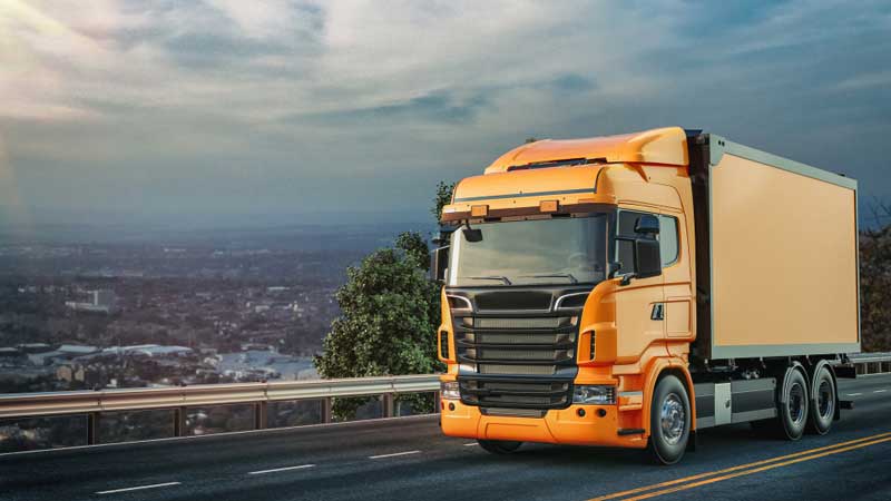 camion poids lourd montagne