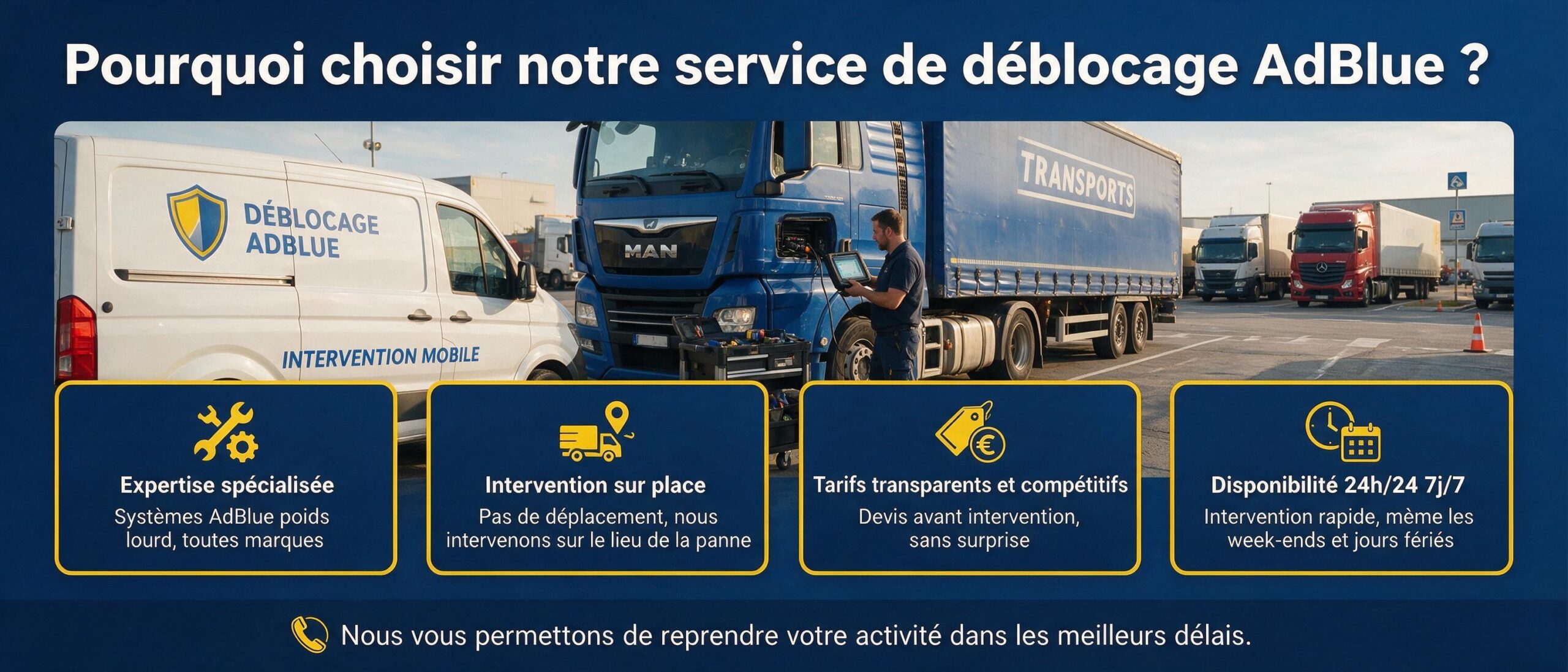 Pourquoi choisir notre service de déblocage AdBlue ?