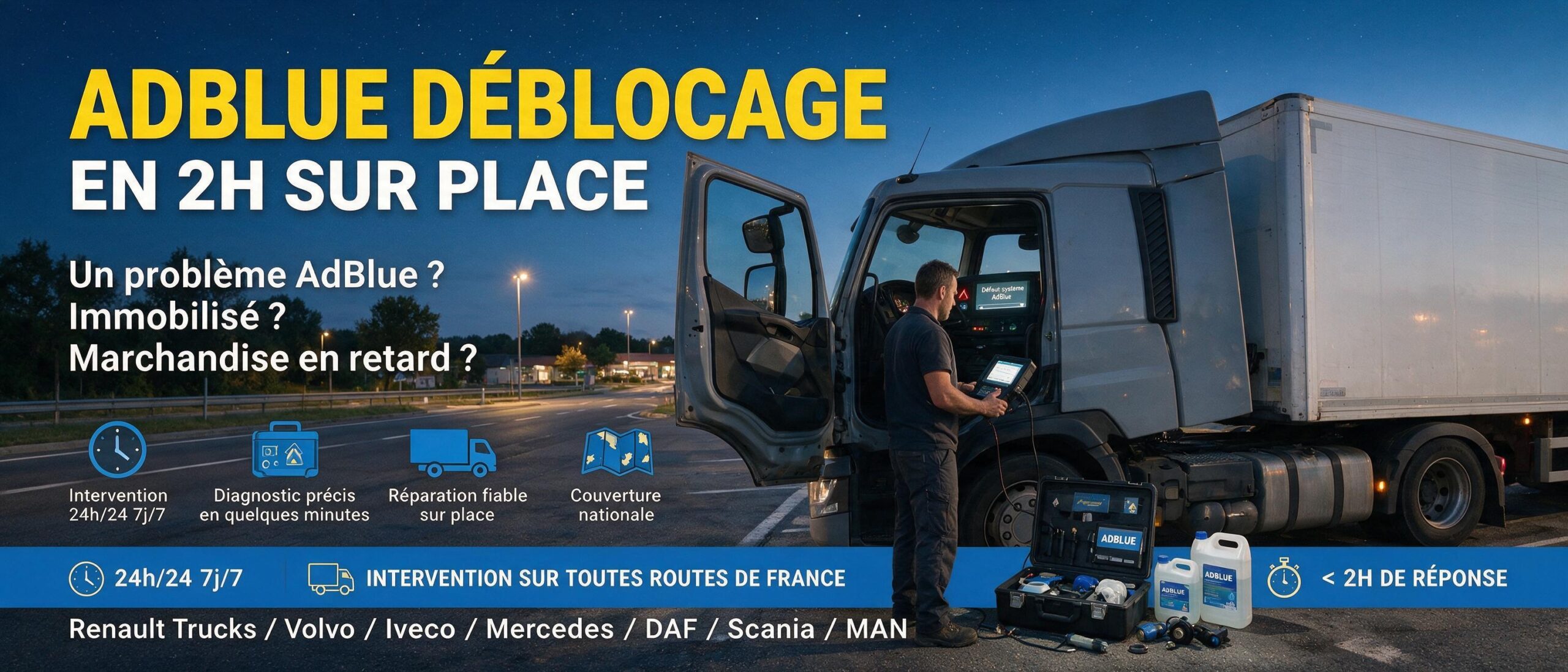 panne adblue 
